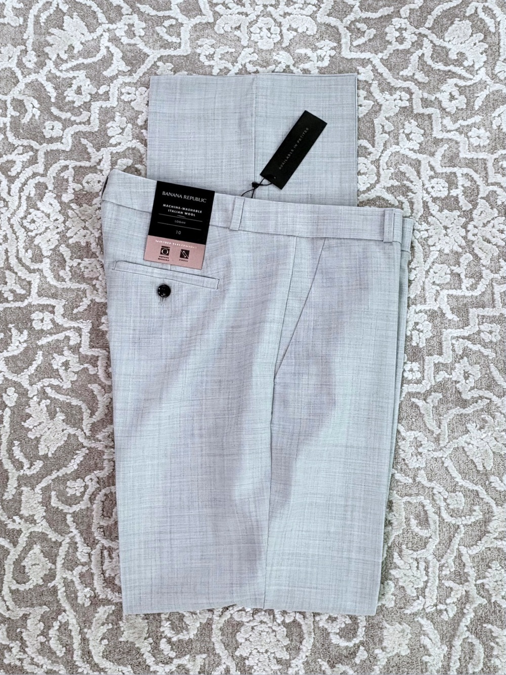 NWT Banana Republic Women’s Logan Italian Wool Blend Trouser